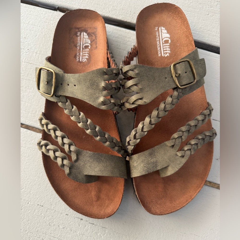Cliffs by White Mountain Women’s Sandals S/9-9.5 - Picture 4 of 11